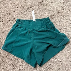 lululemon athletica Teal Athletic Shorts